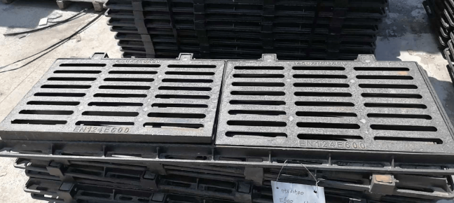 福泉球墨铸铁连体双篦展示